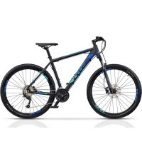 Горный велосипед CROSS GRX 9 27,5" 27 скоростей, размер 18" (46 см), чёрно-синий