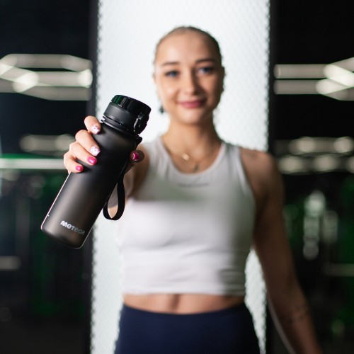 Sports water bottle meteor 500 ml - Black