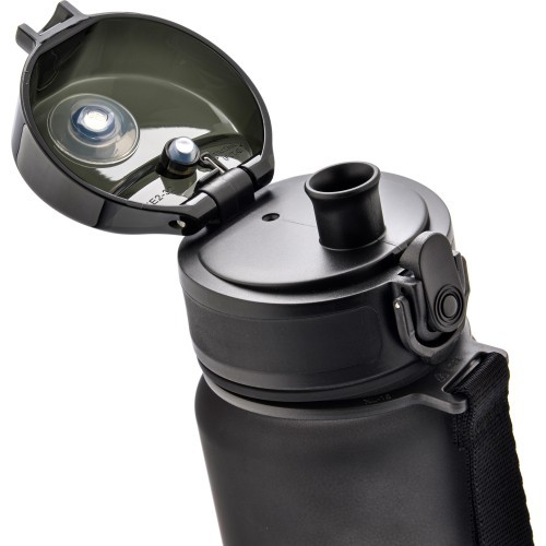 Sportinis vandens butelis Meteor, 500 ml - Juoda/balta