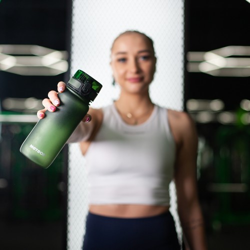 Sports water bottle meteor 500 ml - Dark Green
