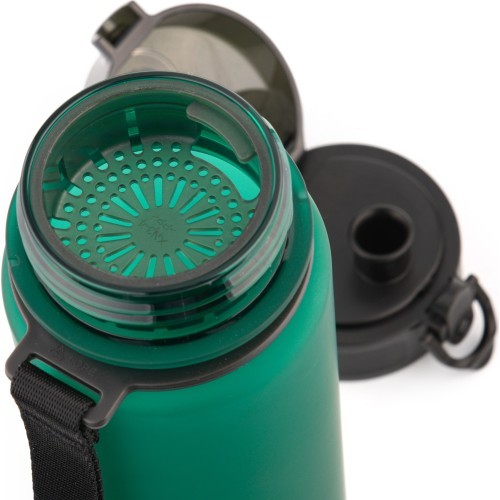 Sports water bottle meteor 500 ml - Emerald green