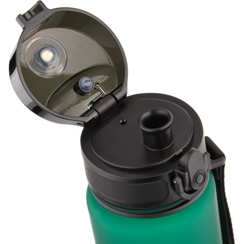 Sportinis vandens butelis Meteor, 500 ml - Smaragdo žalia