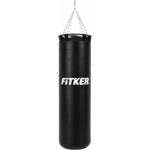 Bokso kriaušė Fitker Training, PVC - 150x35cm - Juoda