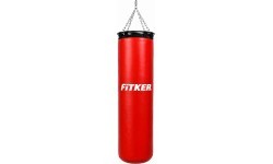 Bokso maišas FiTKER® HOME, PVC - 130x35cm - Raudona