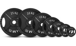 HMS ketaus svorio diskas TOD 51 mm olimpinis jėgos treniruotėms - 2,5kg