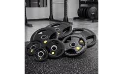 HMS ketaus svorio diskas TOD 51 mm olimpinis jėgos treniruotėms - 10 kg