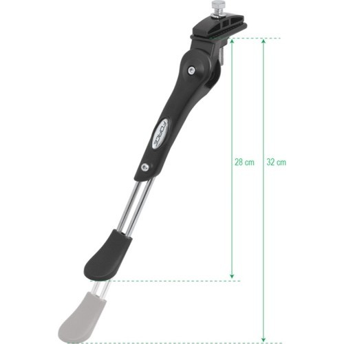 FORCE LUX 24-29" Adjustable Kickstand (aluminium, black)