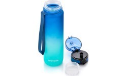 Sports water bottle meteor 1000 ml dark green - Blue || Turquoise