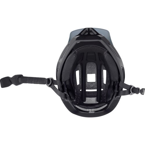 Šalmas FORCE Drop // dydis: L - XL (58-61 cm) (juoda/pilka)