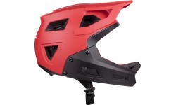 Šalmas FORCE Drop // dydis: S - M (55-58 cm) (juoda/raudona)