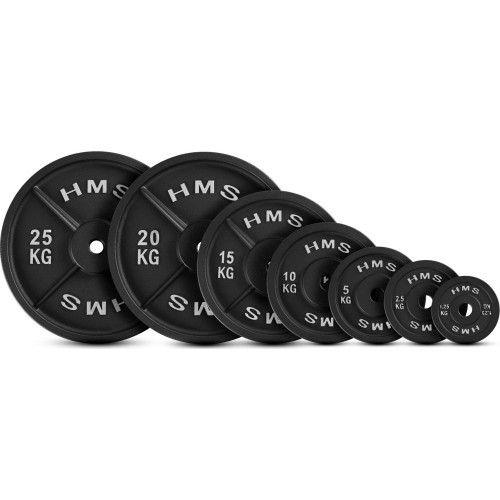 Чугунный диск для штанги TCN HMS, 1,25 кг - 10 кг