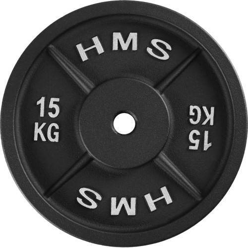 Чугунный диск для штанги TCN HMS, 1,25 кг - 15 кг