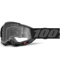Очки для мотокросса 100% Accuri 2 OTG - Black, clear plexi