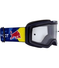 Motokroso akiniai Red Bull Spect Torp, mėlyni, skaidrus lęšis