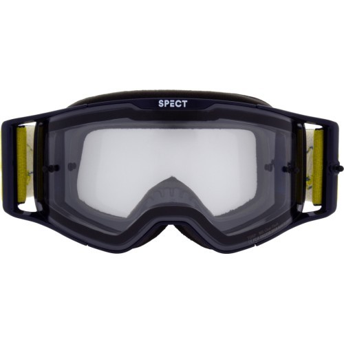 Очки для мотокросса Red Bull Spect Torp, синие, прозрачная линза