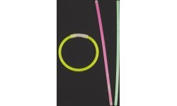 Glow Stick necklace thin var. colours 65 sticks/roll