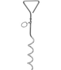 Spiral Tent Peg Metal 40 cm