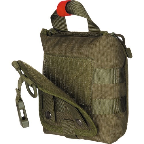 Pirmosios pagalbos dėklas MOLLE, mažas, žalias (OD green)