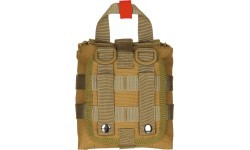 Pouch First Aid small  "MOLLE" coyote tan