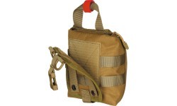 Pirmosios pagalbos dėklas mažas MOLLE, smėlio spalvos