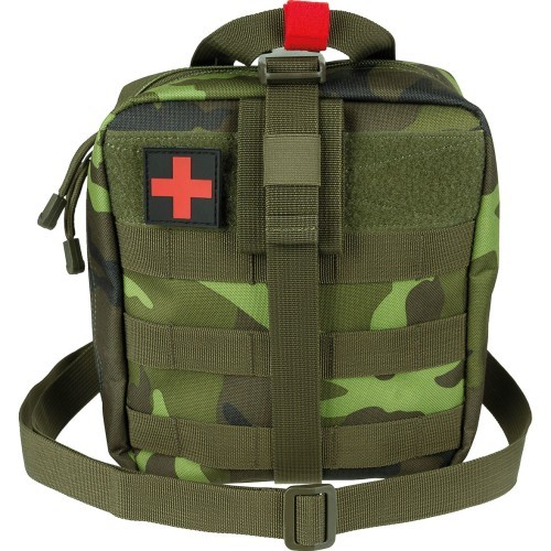 Pirmosios pagalbos dėklas, didelis, MOLLE, M 95 CZ kamufliažas