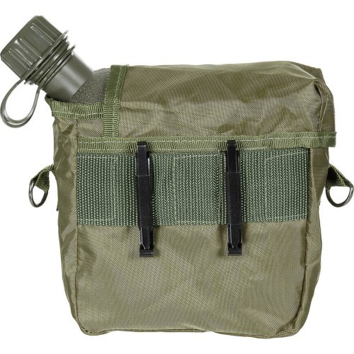 US Canteen angular with cover OD green 2 Qt