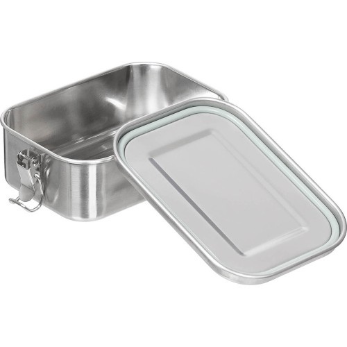 Lunchbox "Premium"  Stainl. Steel ca. 16 x 115 x 6 cm