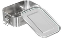Lunchbox "Premium"  Stainl. Steel ca. 16 x 115 x 6 cm