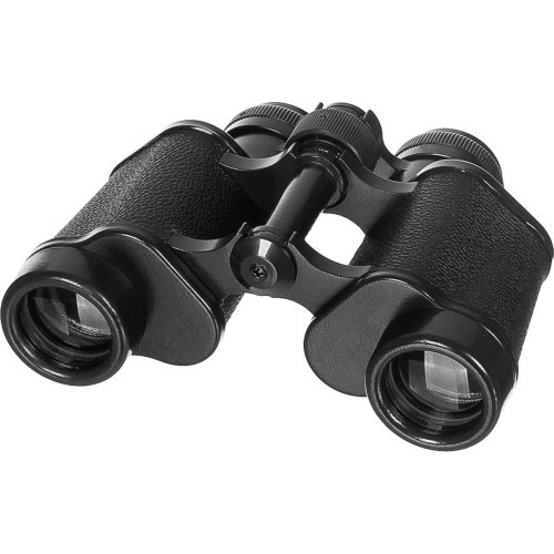 Бинокль 8 x 30, чёрный, с кожаным чехлом