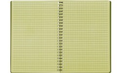 Notebook waterproof  spiral binding