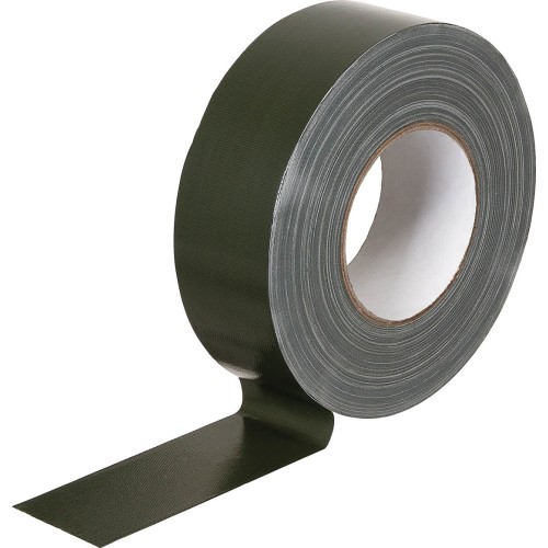 BW Fabric Tape ca. 5 cm x 50 m OD green