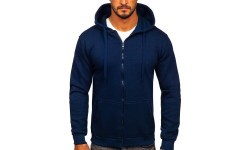 J.Style Džemperis Vyrams Fleece Navy 68B2008-66