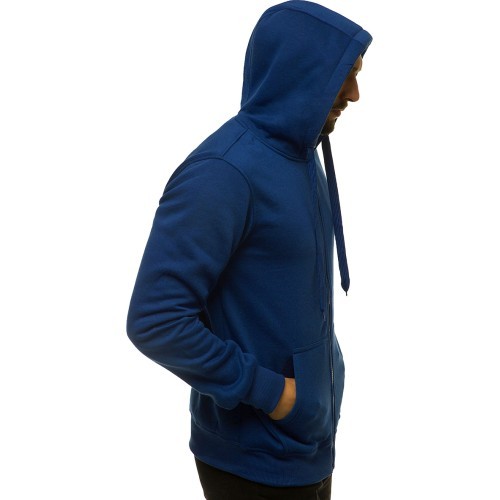 Мужская флисовая толстовка J.Style Navy 68B2008-66