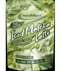 IronMaxx Iced Matcha Latte 400 г (протеиновый напиток матча)