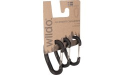BLACK ACCESSORY CARABINER SET WILDO®