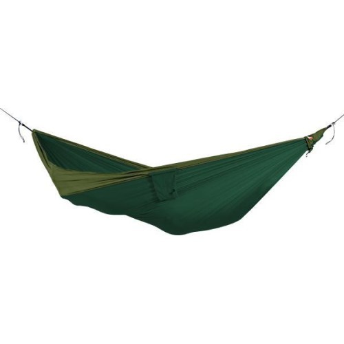 Гамак King Size, тёмно-зелёный / зелёный лист