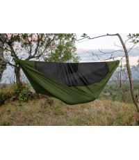 Гамак Pro Army Green с чёрной сеткой