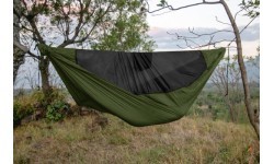 Гамак Pro Army Green с чёрной сеткой