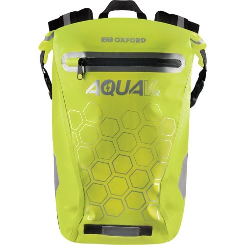 Водонепроницаемый рюкзак Oxford Aqua V12 12 л - Fluo Yellow