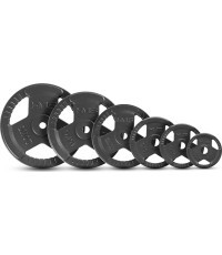Hammertone antracito svorio diskas 31 mm štangai THM HMS