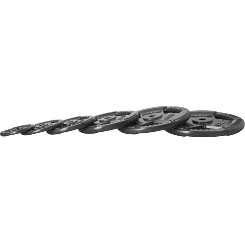 Hammertone antracito svorio diskas 31 mm štangai THM HMS