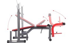 LS7206 BARBELL BENCH HMS