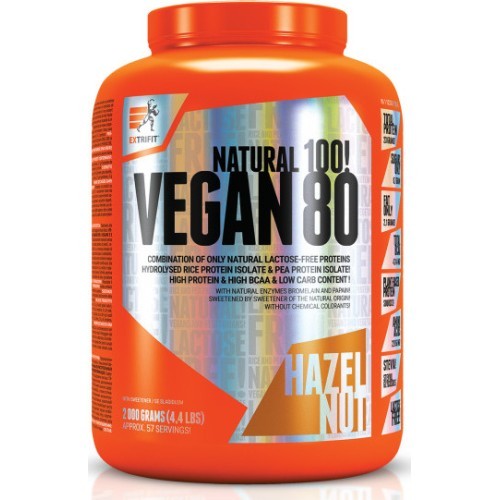 Extrifit Natural 100! Vegan 80 2000g.