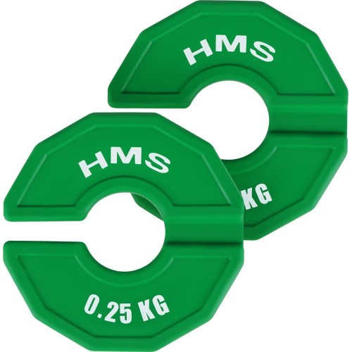 TSN PLATE FOR STRENGTH AND FITNESS TRAINING OVERLAY TYPE HMS - 2x0.25kg