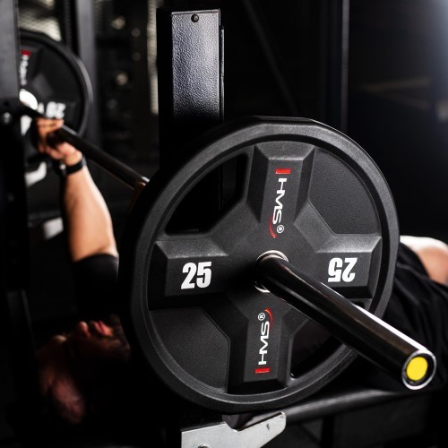 TPC olimpinis poliuretaninis diskas CPU HMS - 25 kg