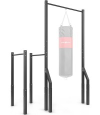 External pull-up bar with bag holder and long dip handrails MO-Z2 - Marbo Sport