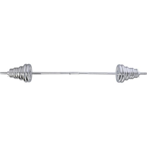 Chrome Dumbbell Set In Suitcase HMS STC50 2x25kg