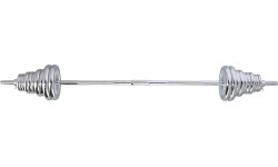 Chrome Dumbbell Set In Suitcase HMS STC50 2x25kg