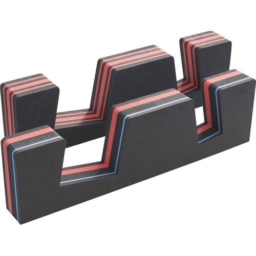 YATE стойка для мишенеуловителей 7+14 см, пена 60x18 см (комплект 2 шт.)