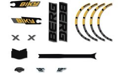 Biky - Sticker set Cross Grey